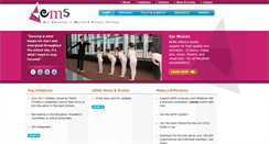 Desktop Screenshot of aems-edu.org